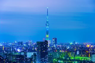 Tokyo Skytree at night Tokyo Skytree at night
