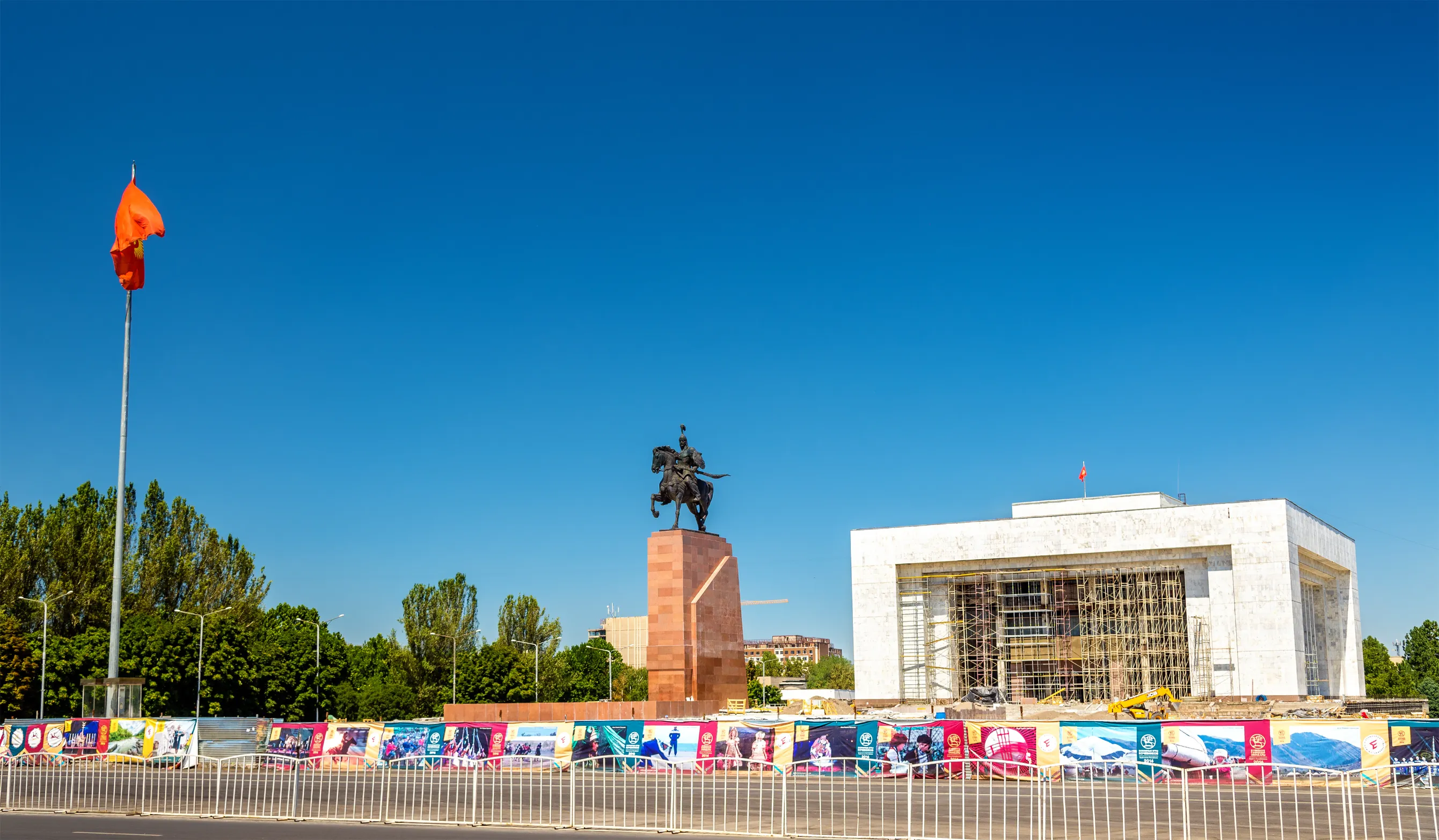ala too square the central square of bishkek the square