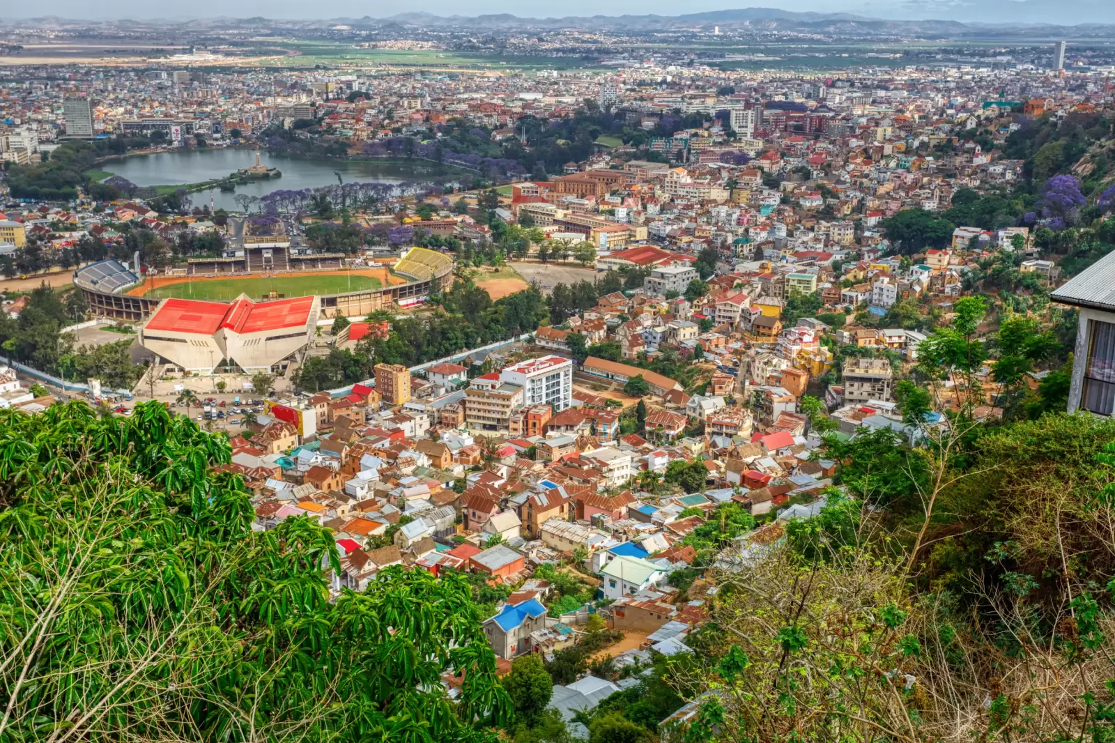 antananarivo cityscape tana capital of madagascar