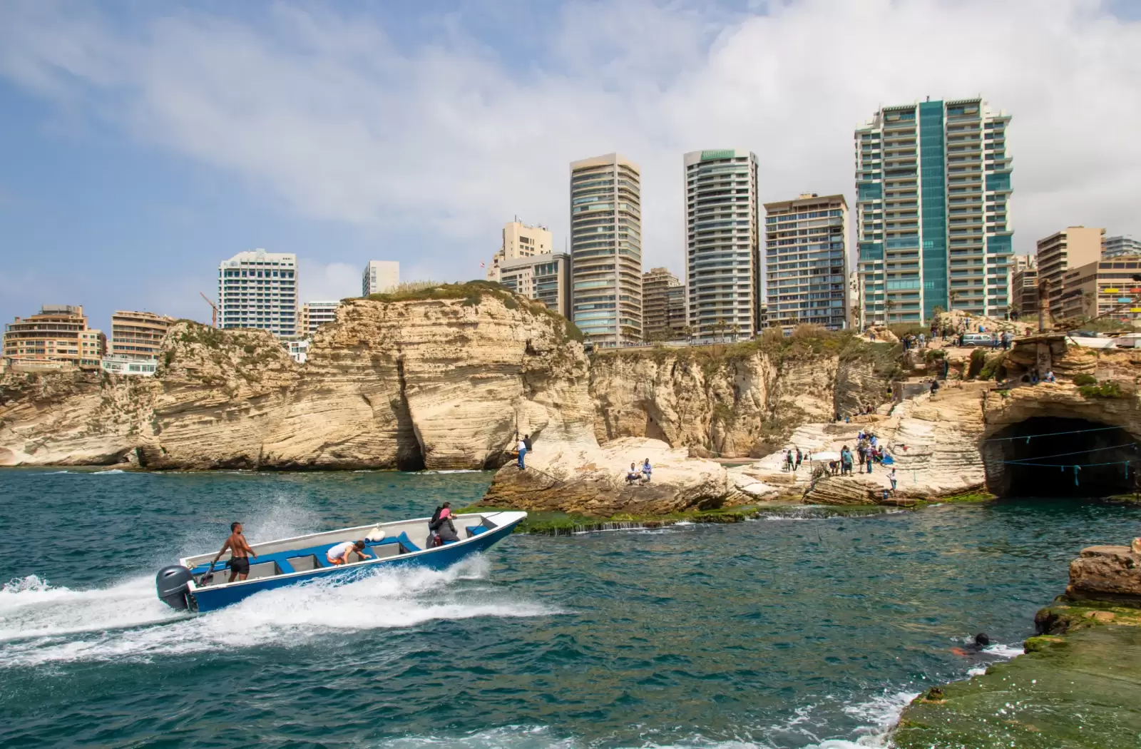 beirut the raouch rocks are a wonderful spot