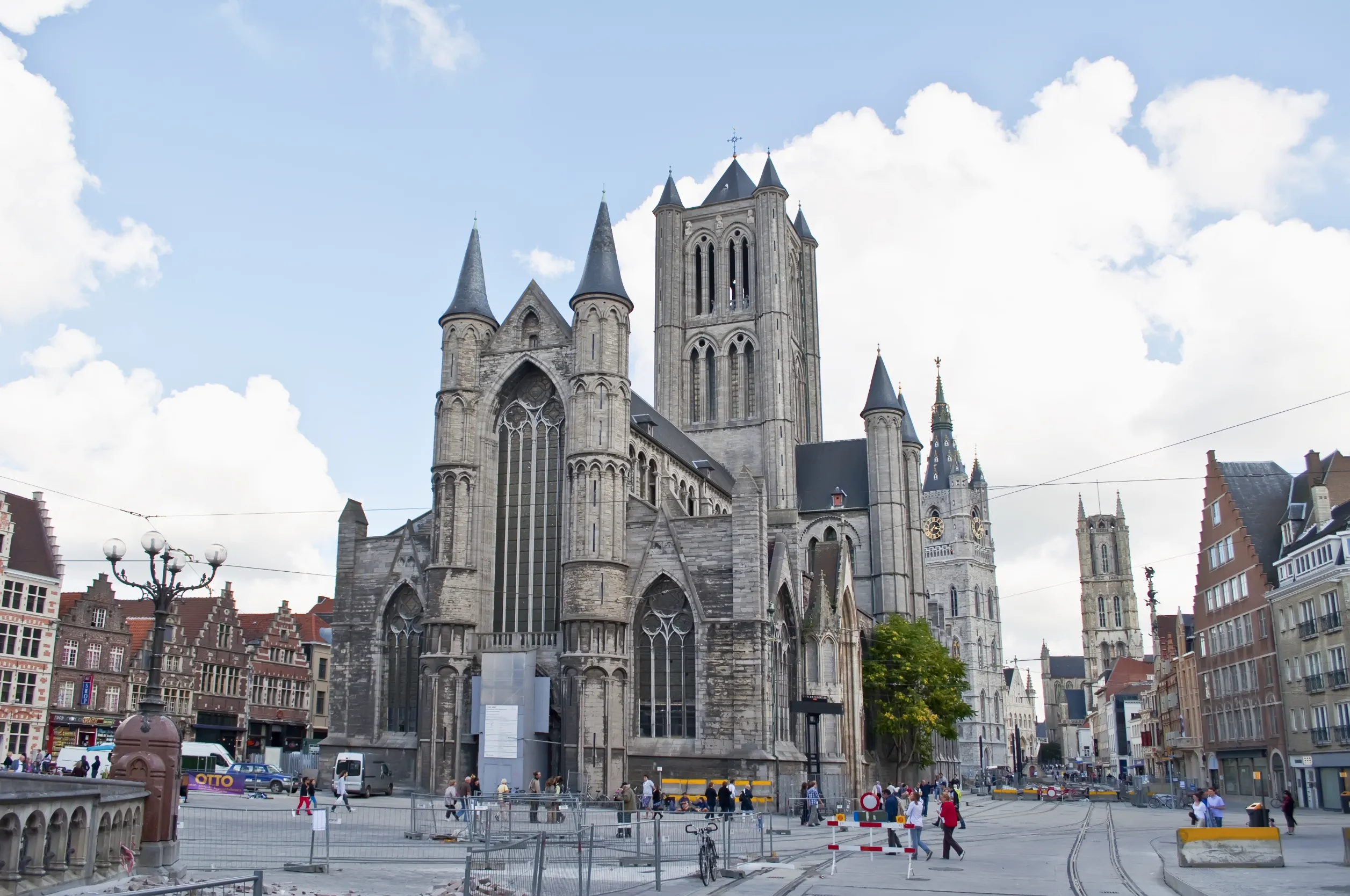 ghent belgium the construction