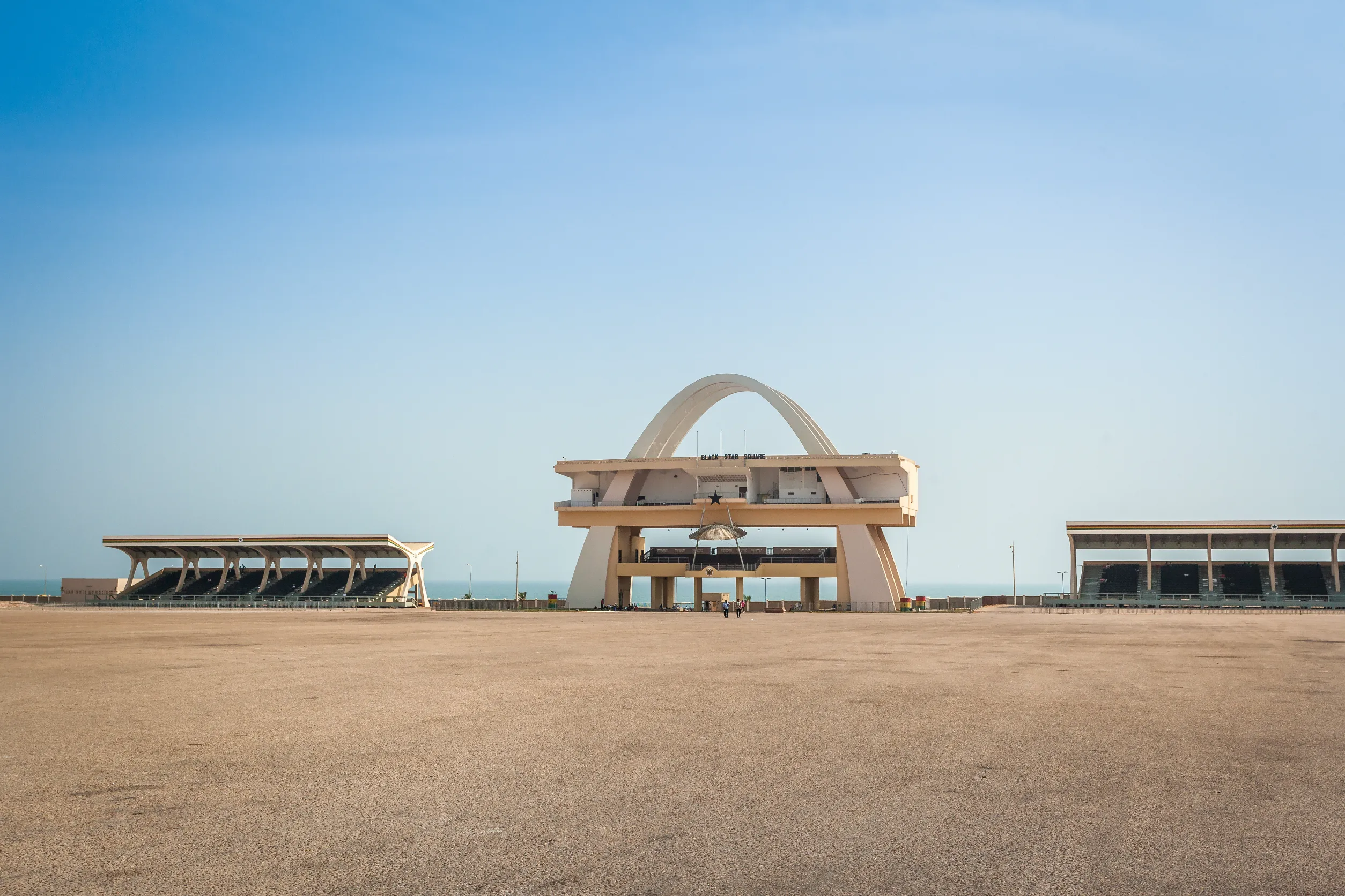 independence square in accra ghana west africa