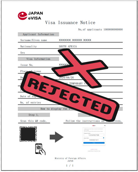 Japan eVisa Application Form Japan eVisa Application Form