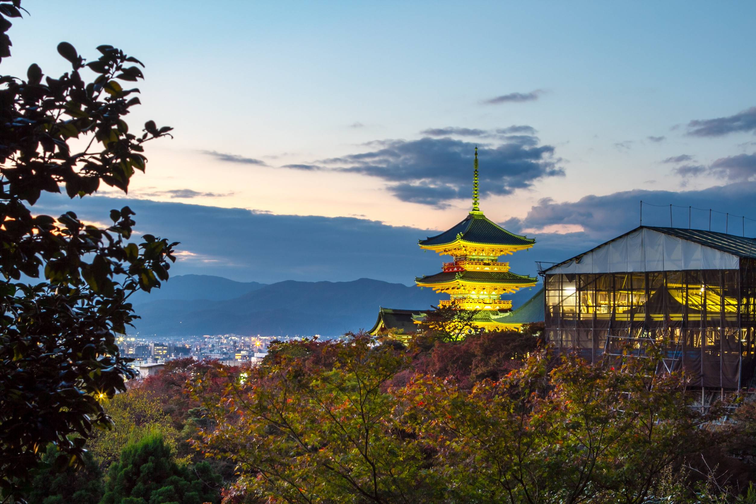 Kiyomizu Dera Temple In Kyoto Japan