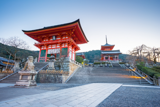 Kiyomizu Dera, the buddhist temple in kyoto Kiyomizu Dera, the buddhist temple in kyoto