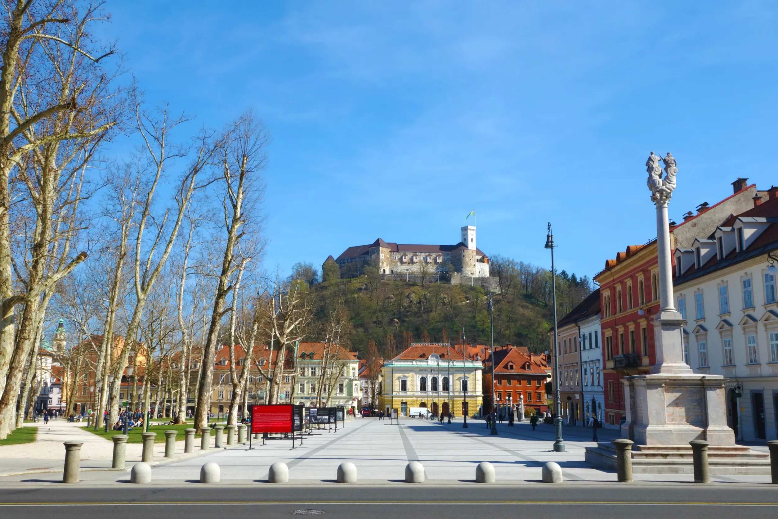 ljubljana capital of slovenia europe ljubljana castle
