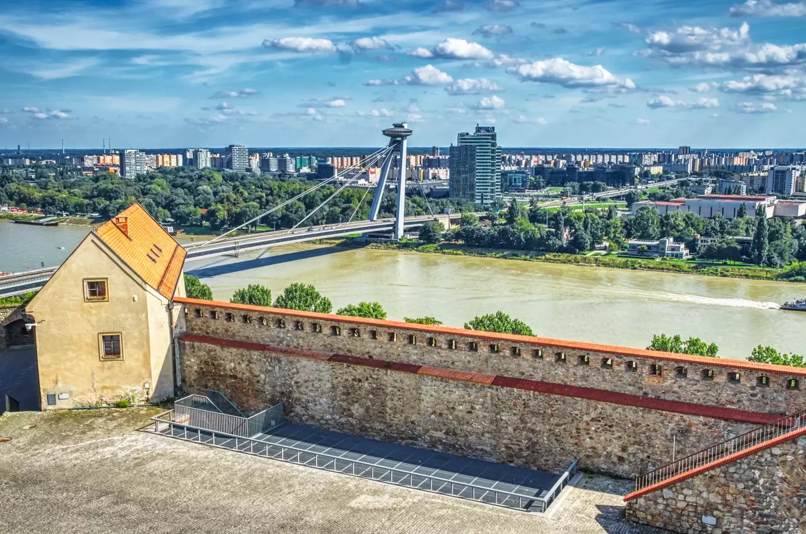 medieval architecture of bratislava slovakia