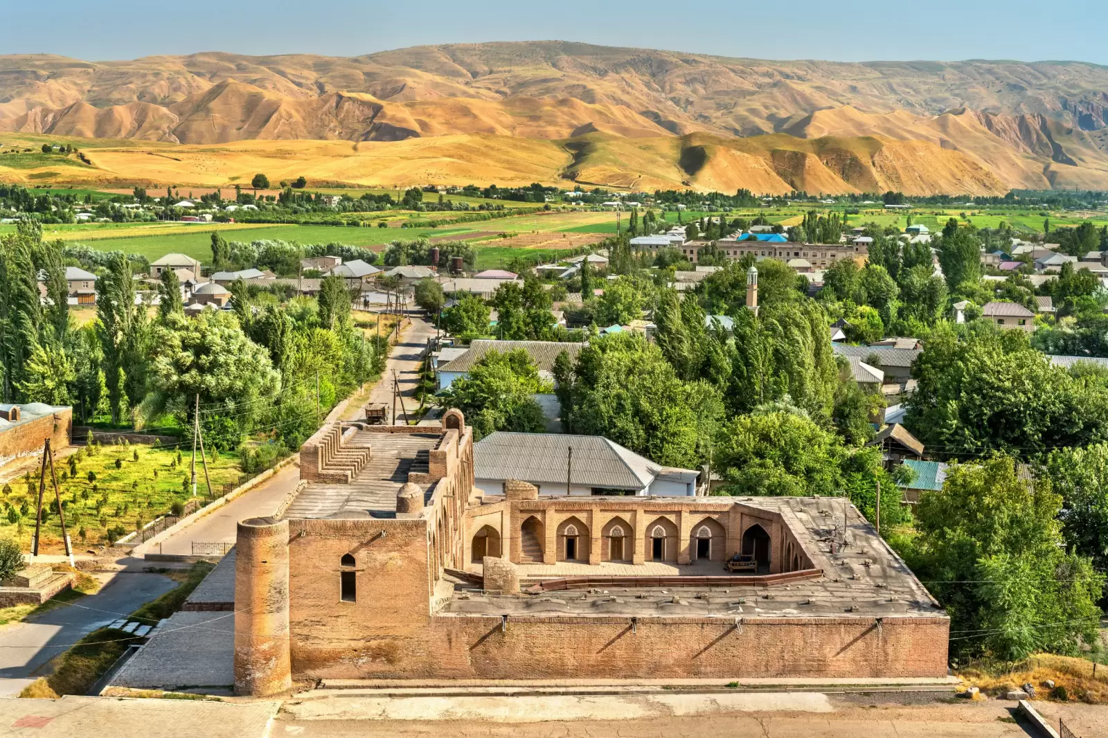 new madrasa near hisor fortress tajikistan