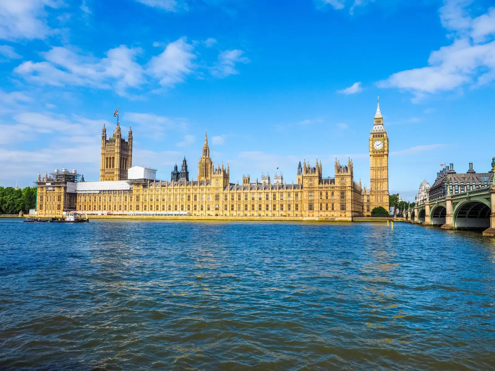 parliament aka westminster palace in london uk