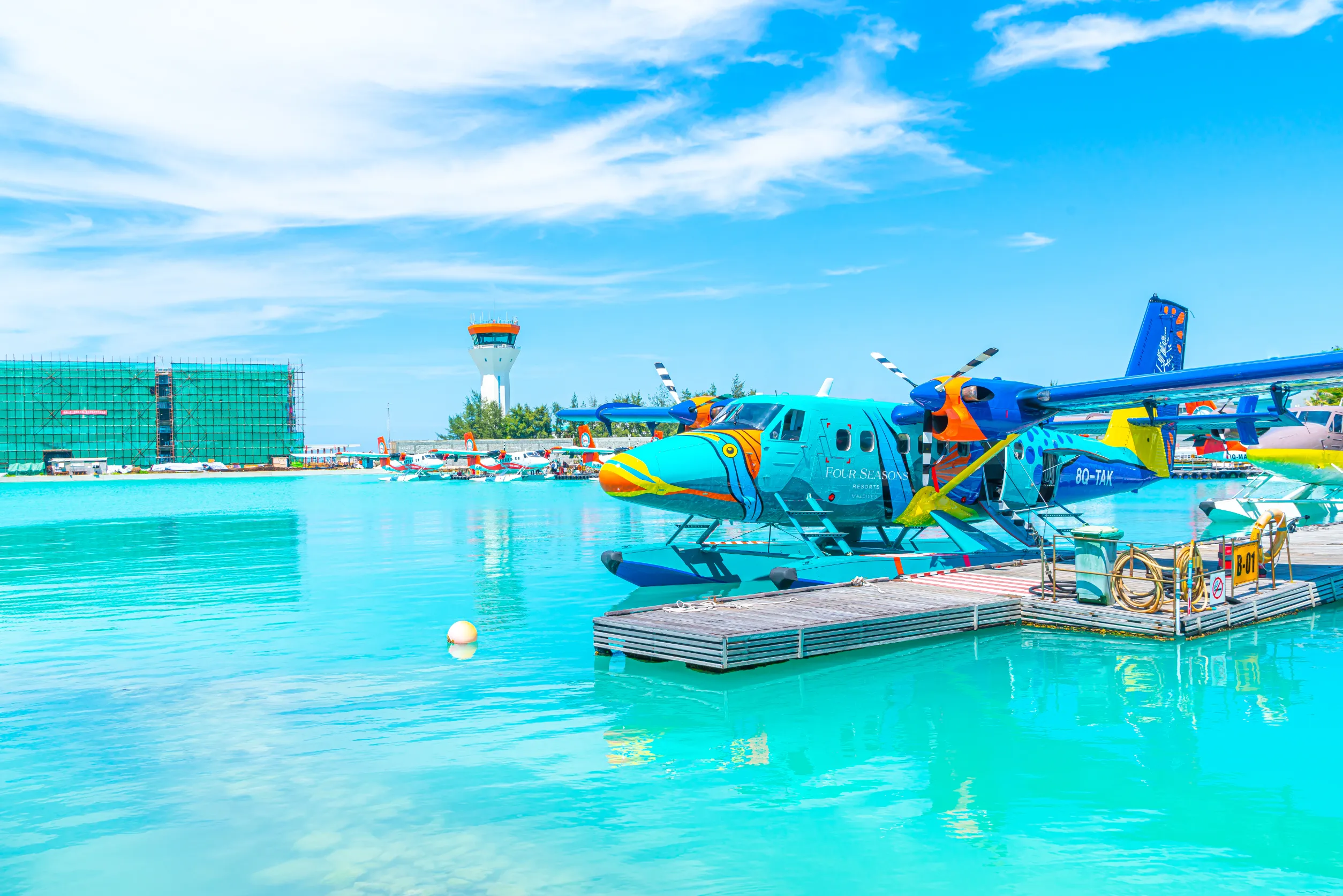 seaplane of trans maldivian airways