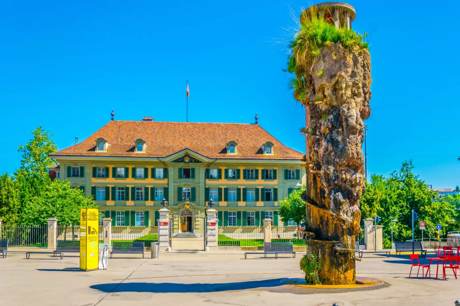 seat of the kanton police in bern switzerland