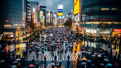 Shibuya Crossing, Japan Shibuya Crossing, Japan
