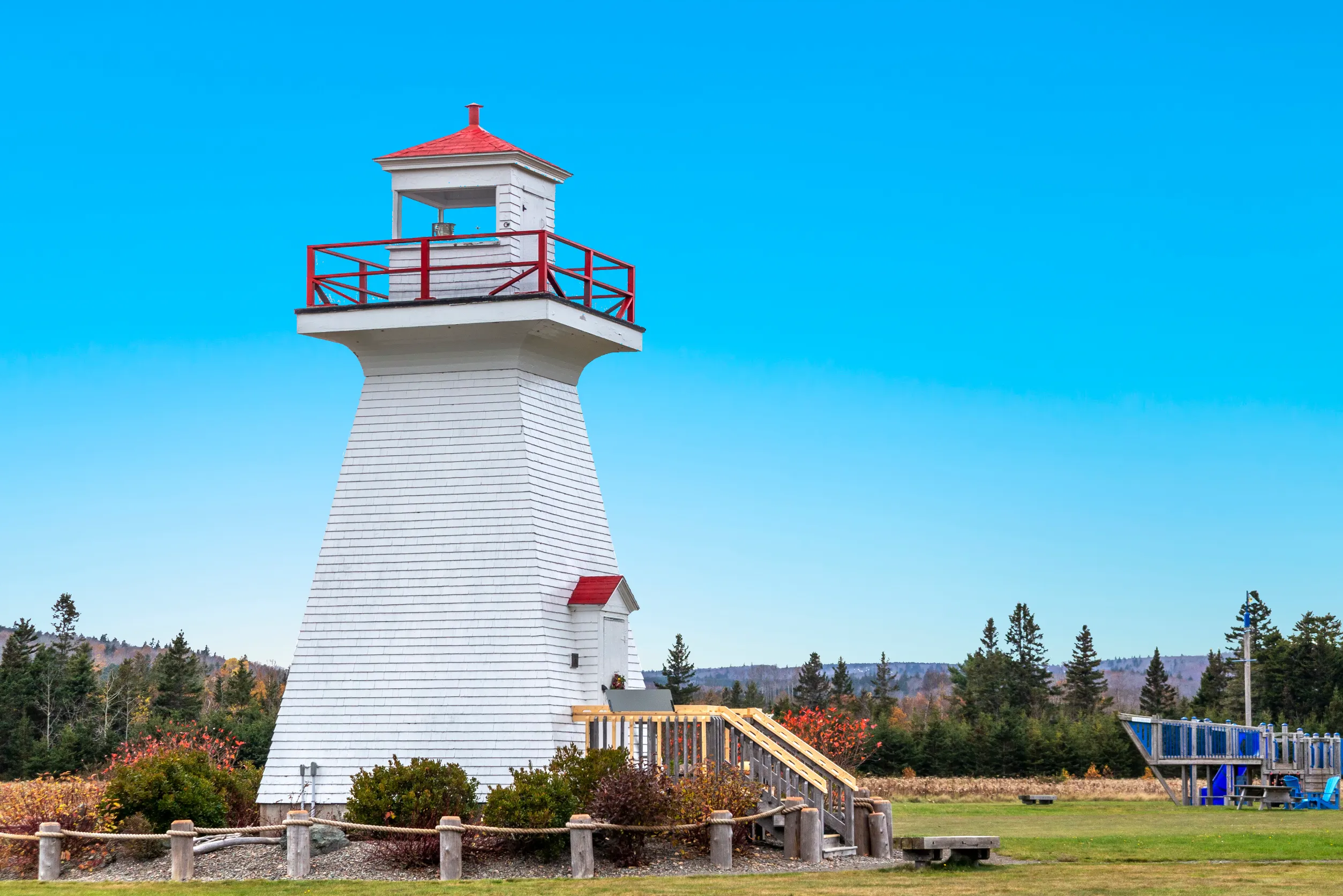 terence bay lighthouse located in terence bay outside of halifax capital of the canadian