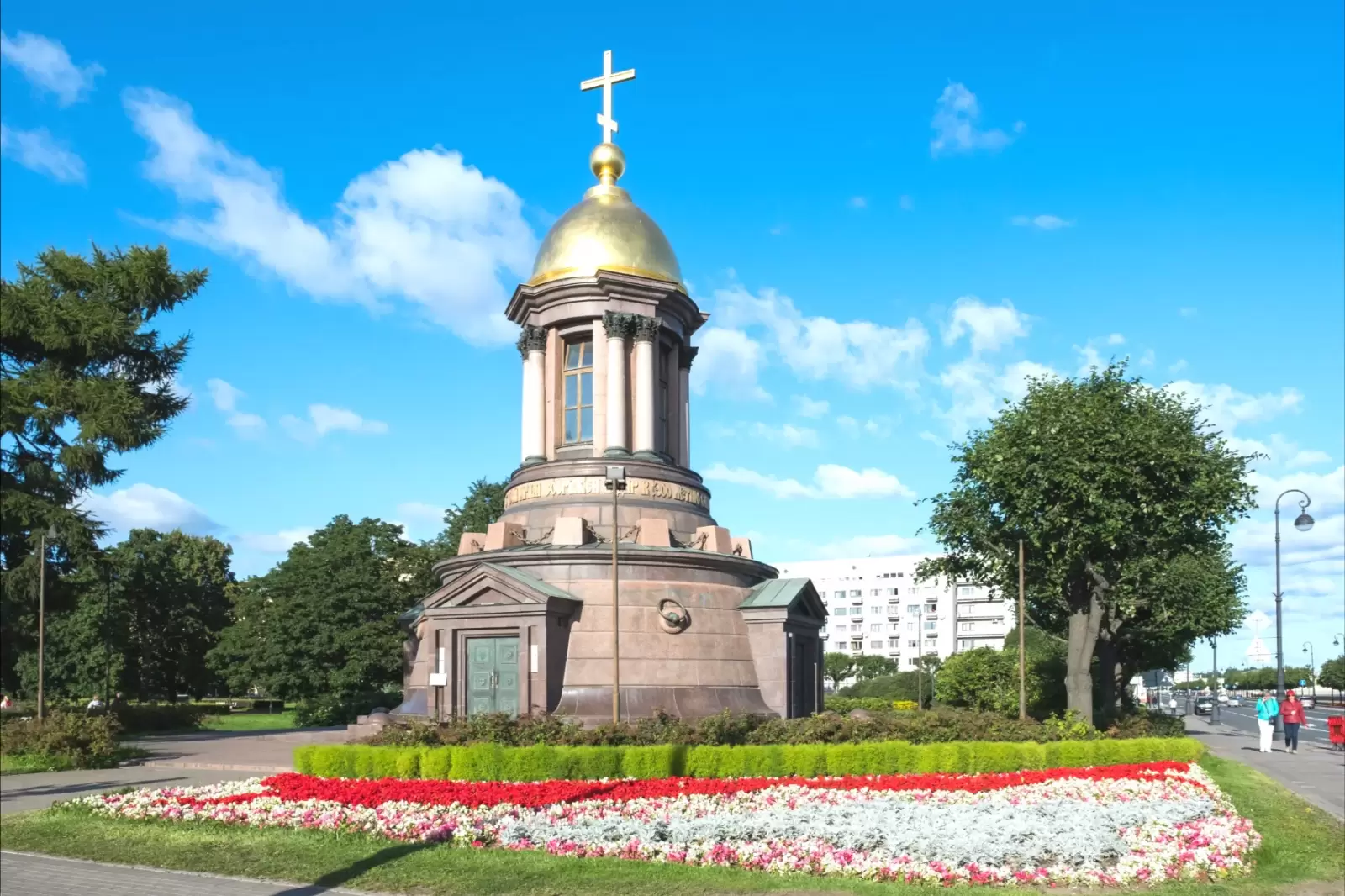 the chapel of the trinity in st. petersburg russia