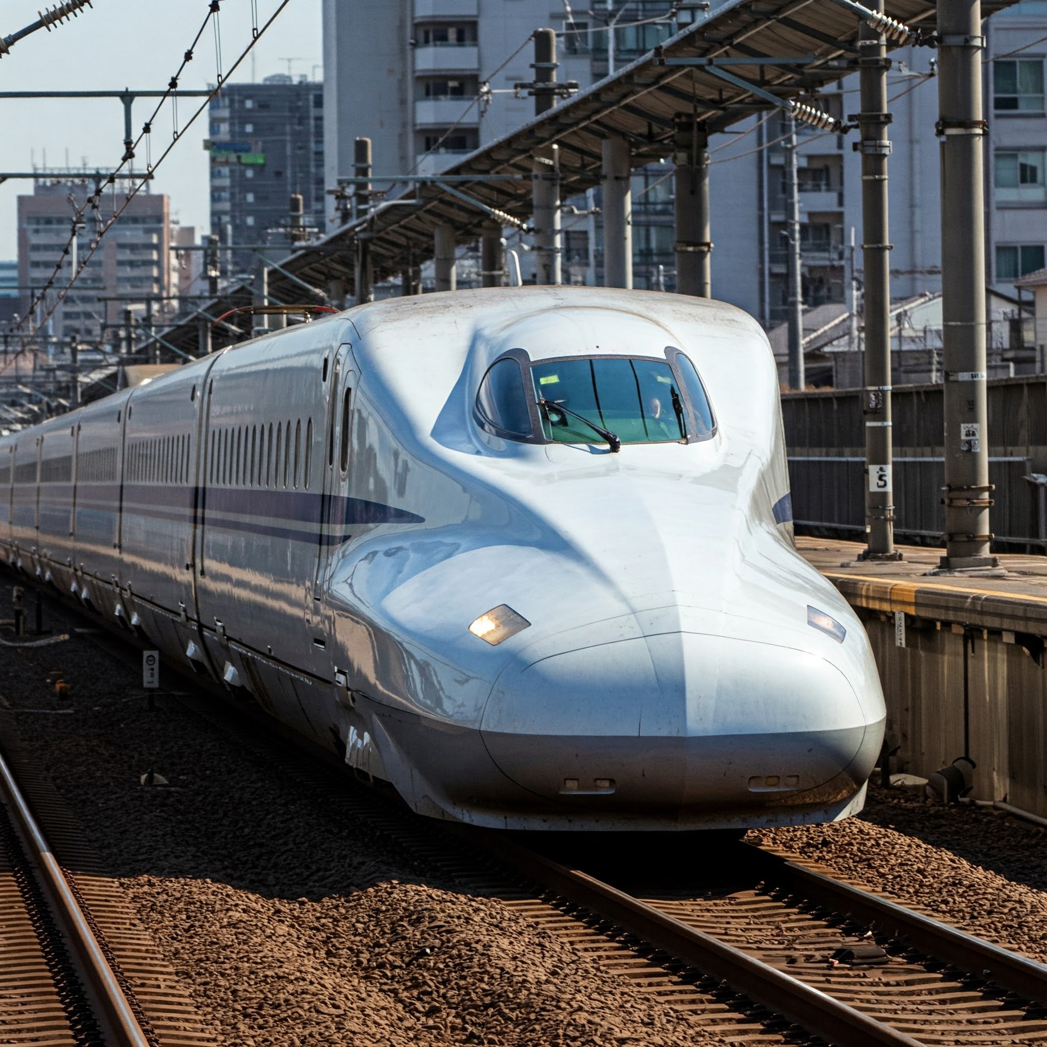 High Speed And Local Trains