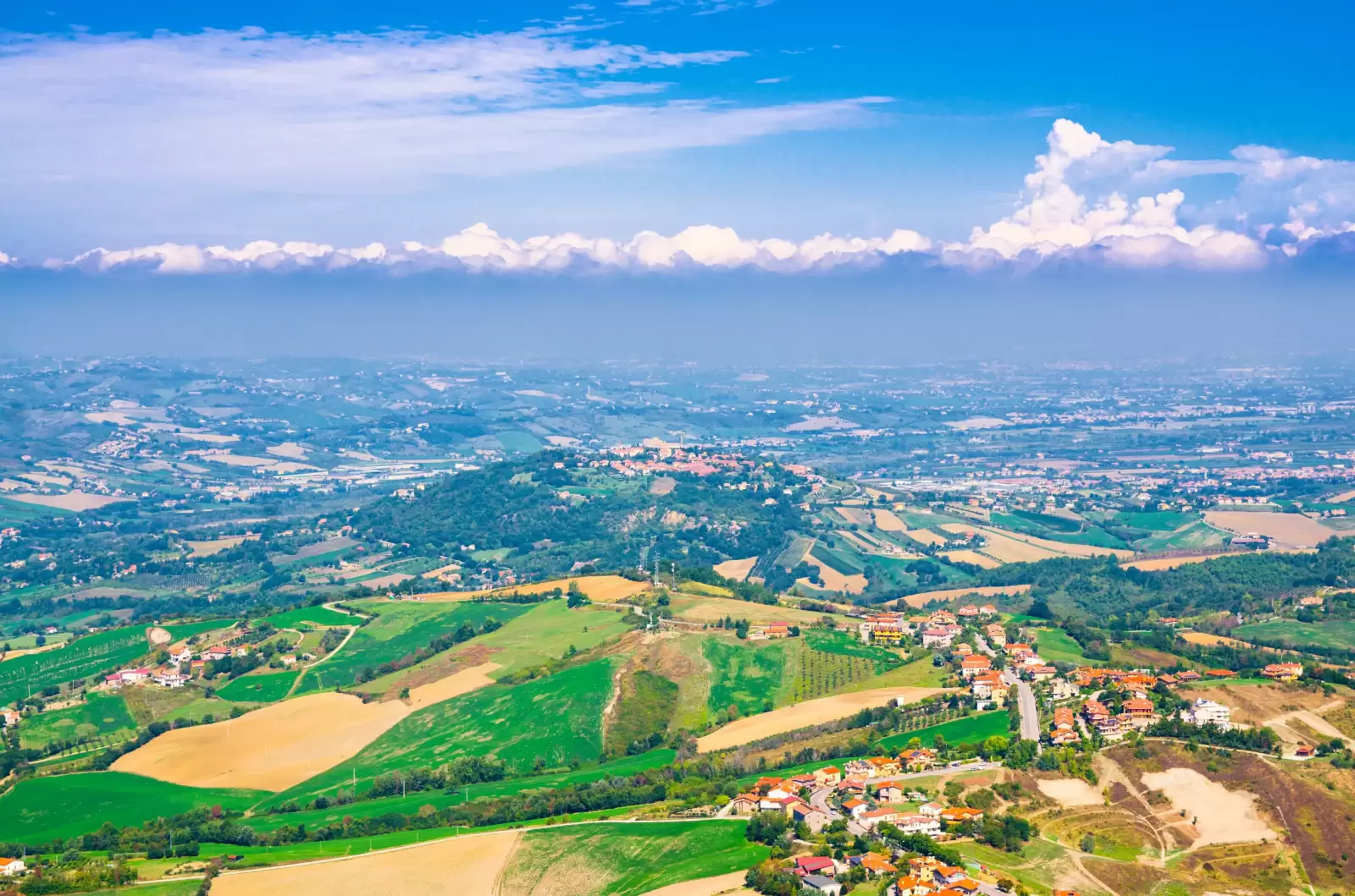 valley green hills fields and villages of republic san