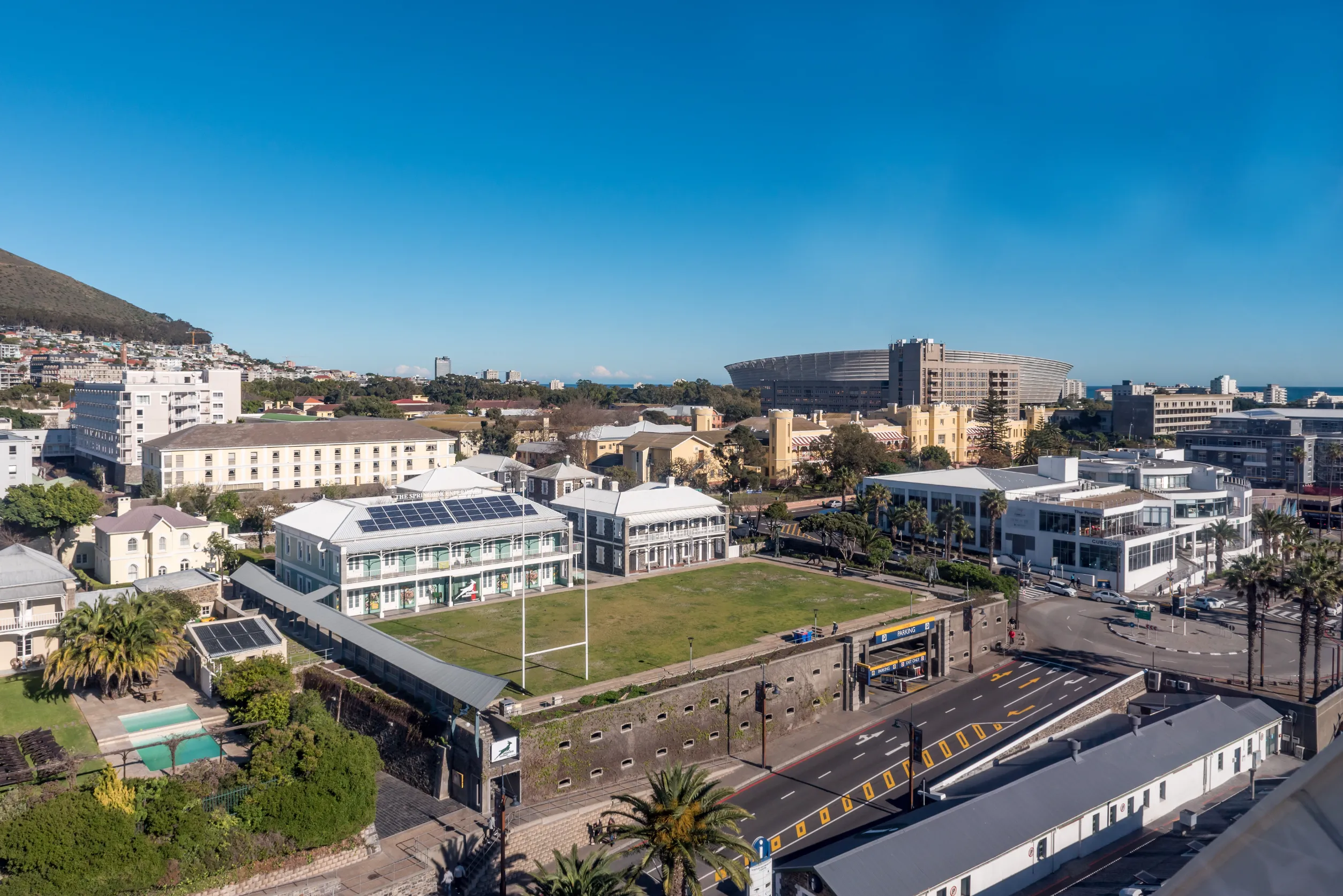 view from the cape wheel at the victoria