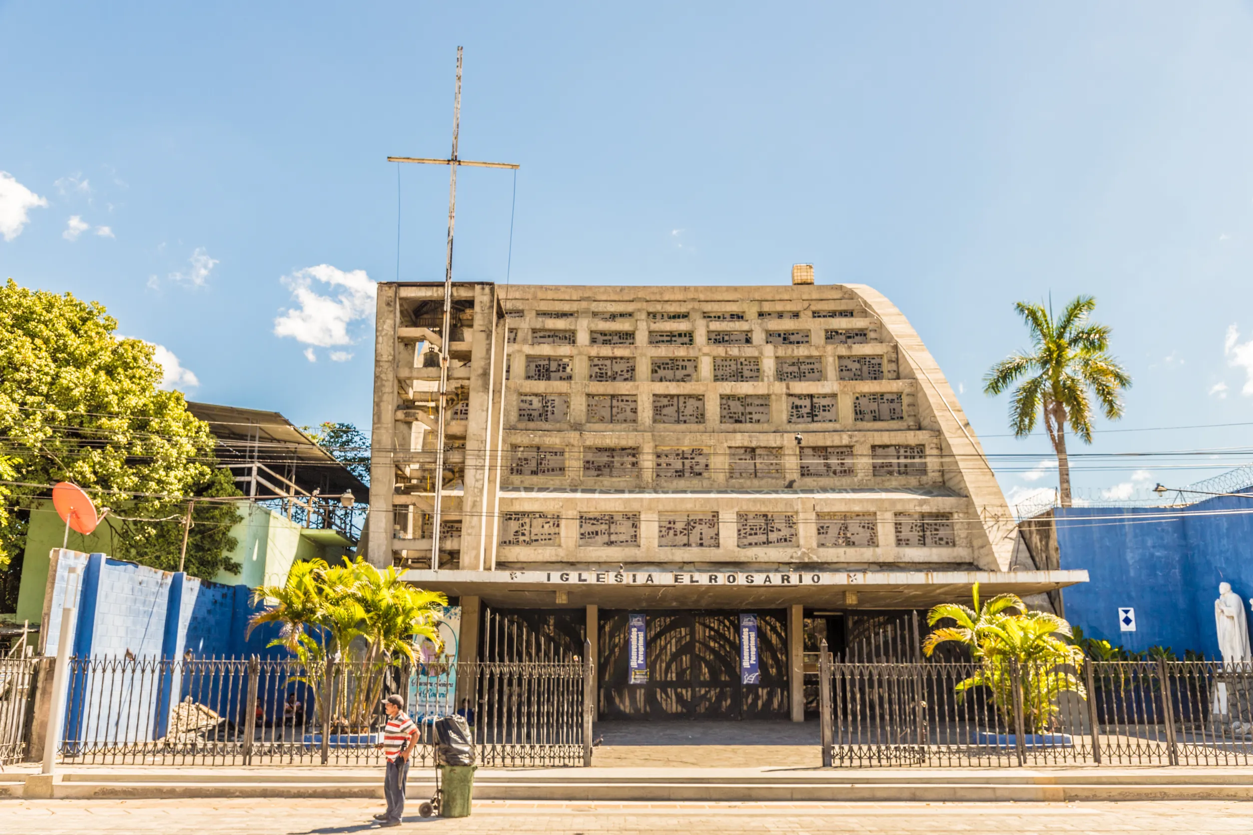 view of rosario church in san salvador el salvador
