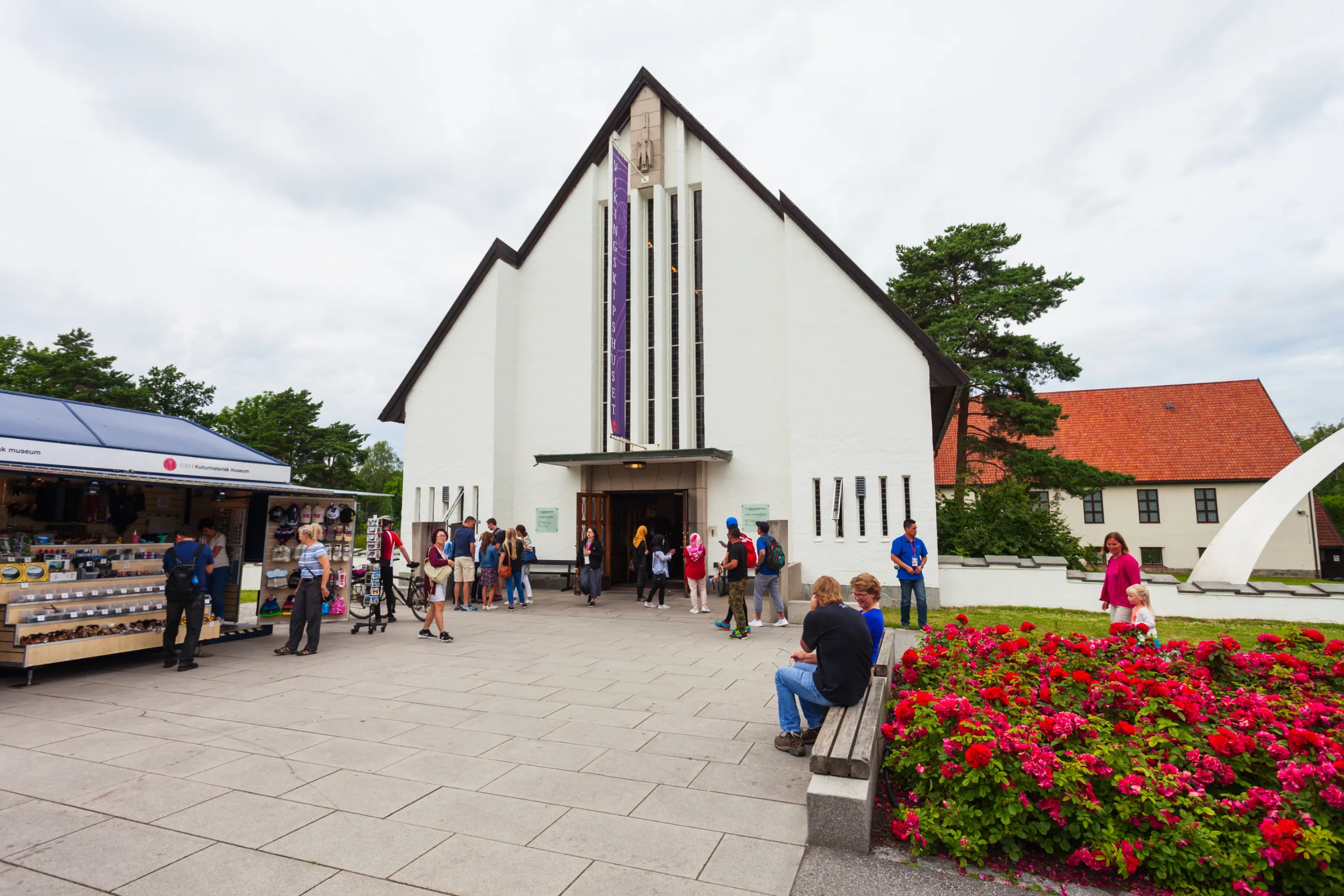 viking ship museum is located at bygdoy island in oslo norway