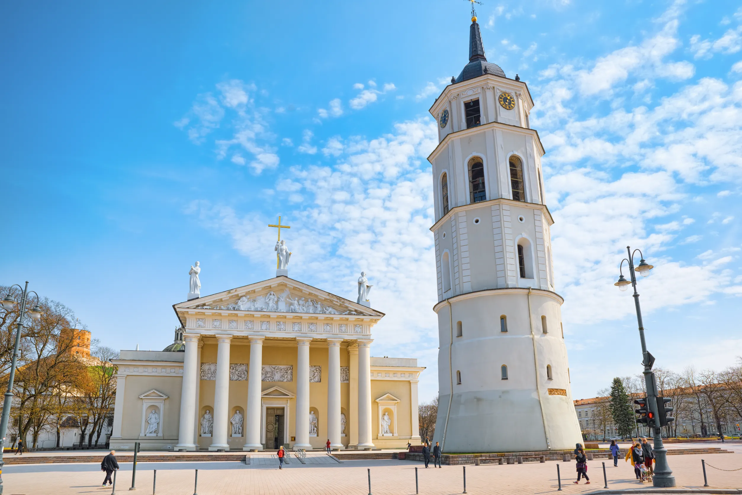 vilnius lithuania st stanislaus cathedral