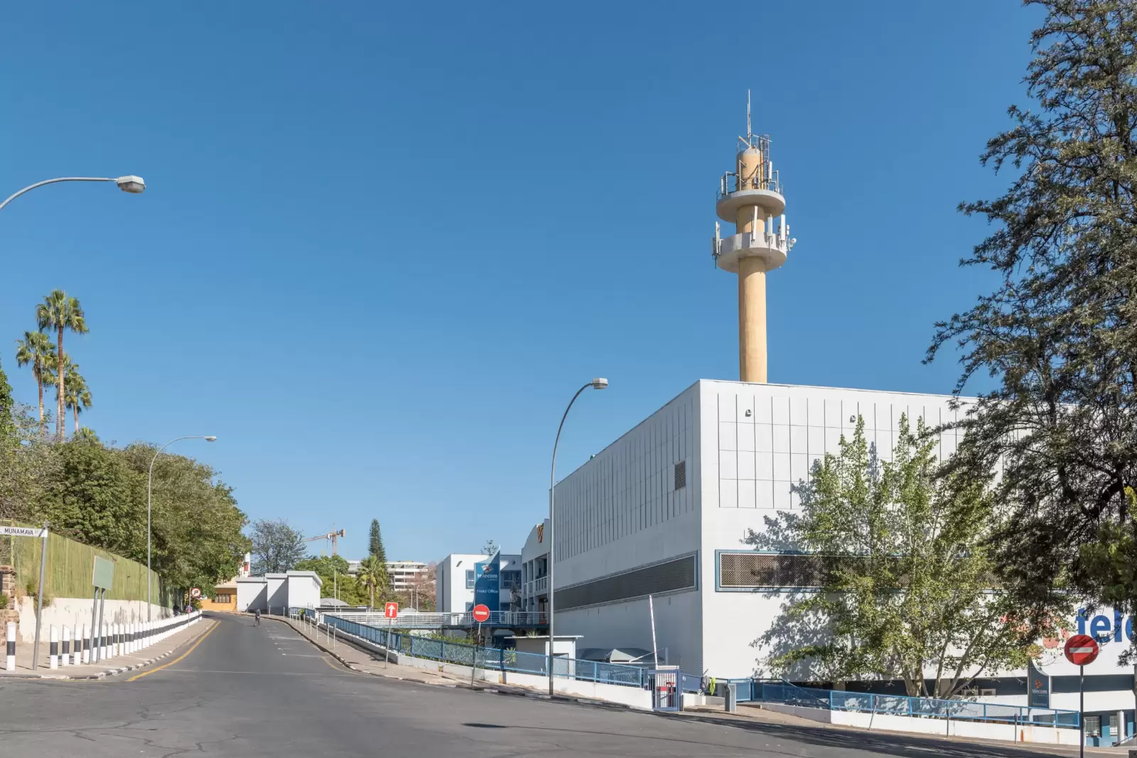 windhoek namibia microwave telecommunications tower