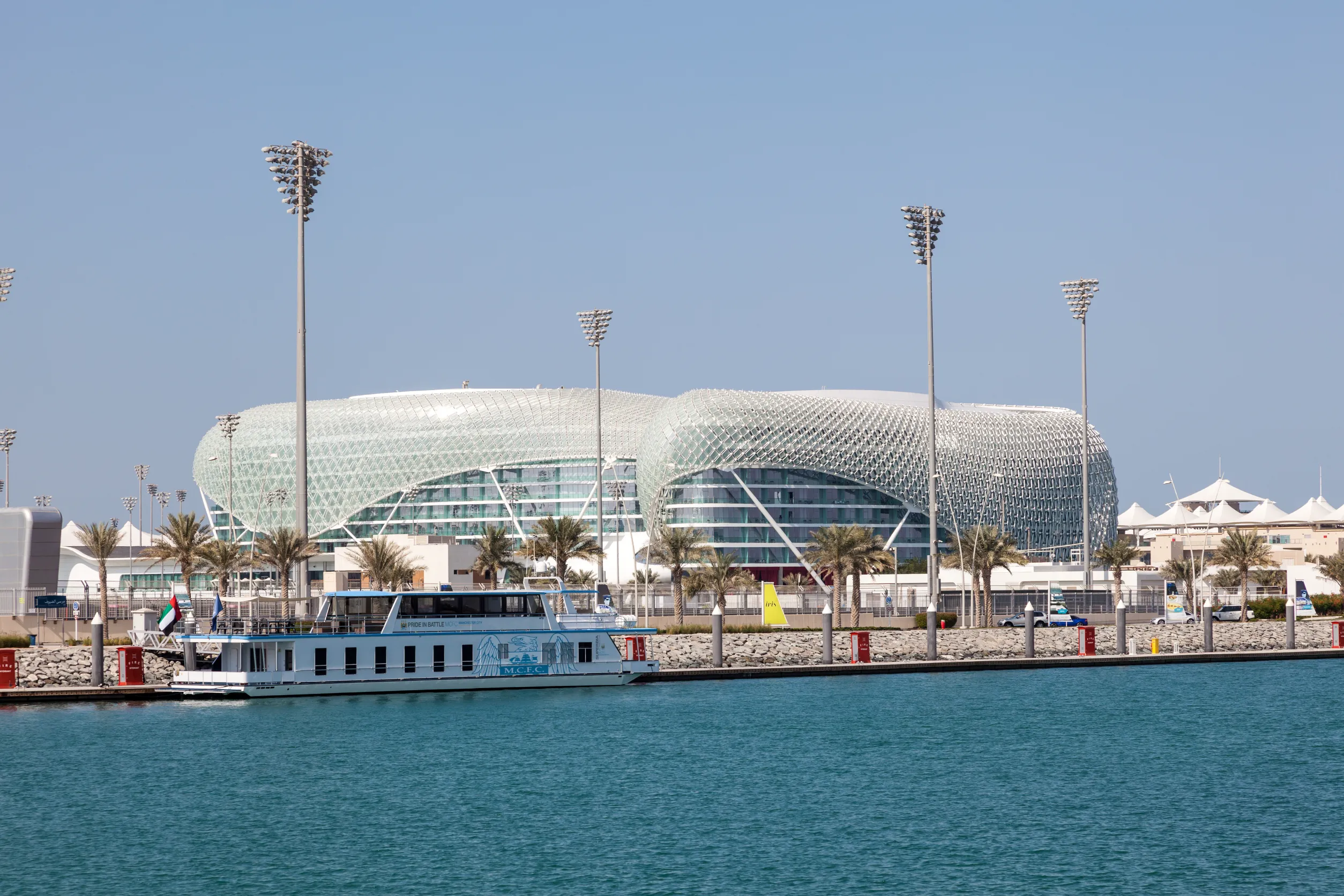yas viceroy hotel at the yas marina circuit in abu dhabi