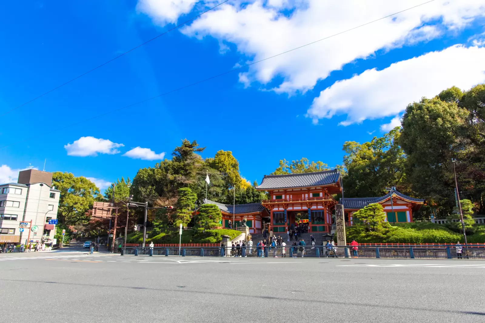 yasaka jinja shrine of kyoto japan